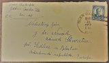 Pan Novák nám poskytl dopis, kteý přišel z Ameriky jeho dědečkovi v roce 1938 - vz obálka